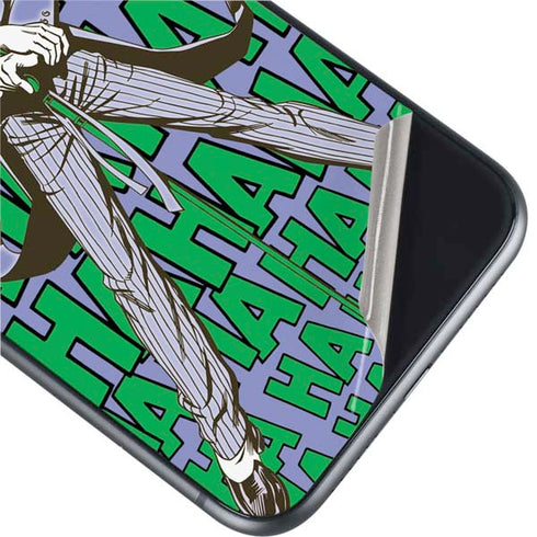 DC Comics The Joker Vintage pose pattern iPhone 11 Skin